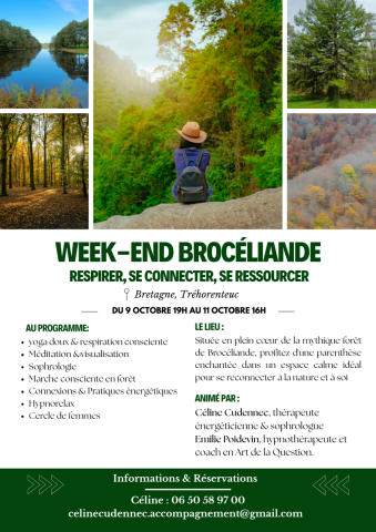Week-end bien-�tre � Broc�liande 